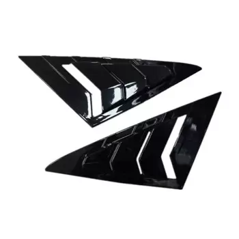 2 шт. для VW Golf 7 Golf 7.5 MK7 MK7.5 2014-2020 передняя треугольная жалюзи для окон, боковые шторы, накладка, наклейка, вентиляционное отверстие