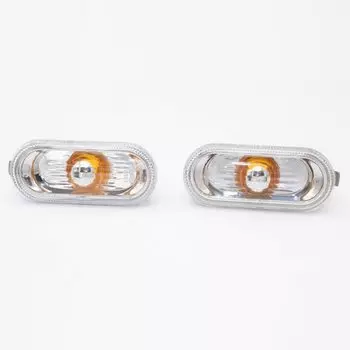 2 шт. для VW Polo Sedan 2010 2011 2012 2013 2014 2016 2017 автомобильный ретранслятор боковой маркер сигнал поворота лампа