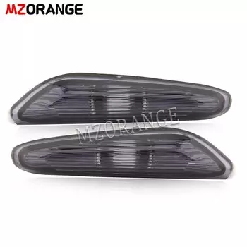 2 Шт., Дымовой Боковой Указатель Поворота, Мигалка Для BMW E46 E60 E61 X3 E83, Мигающая Индикаторная Лампа, Материал ABS