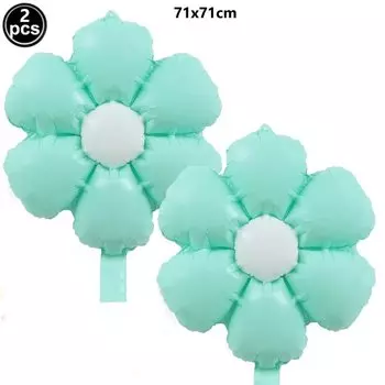 2 шт. фольгированные шары-маргаритки