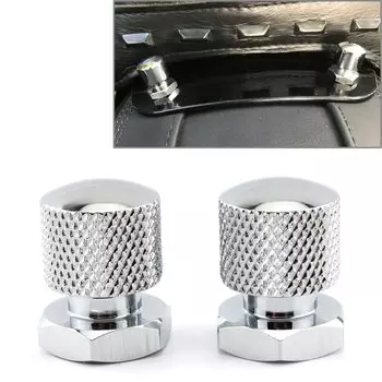 2 шт. гайки для сиденья мотоцикла Solo, монтажные гайки для сиденья 1/4 "-20, резьба для Harley Davidson Touring Softail Street Glide