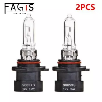 2 шт., галогенные лампы для автомобильных фар, 12 В, 65 Вт, 3300 к