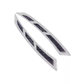 2 шт., гибкие Брызговики из углеродного волокна, 22 см