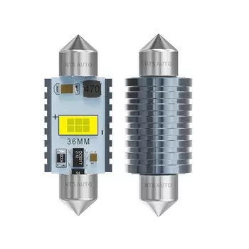 2 шт. гирлянда светодиодная C5W C10W 31 мм 36 мм 39 мм 41 мм салон автомобиля супер яркий 3570SMD Canbus без ошибок купольная карта лампа зеркальная лампа