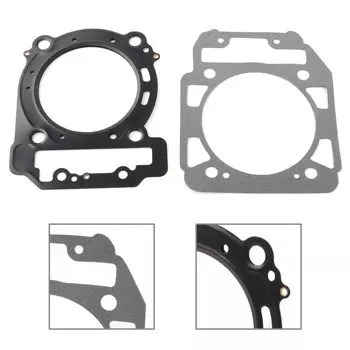 2 шт., головка цилиндра мотоцикла и прокладка основания для Can-Am Outlander 400, 800, 420630850, 420630210, 420630195