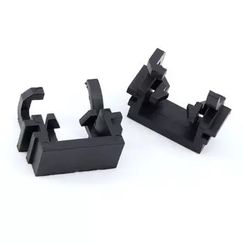 2 шт. H1 светодиодная лампа для фар, держатель адаптера для лампы, основание дальнего света для Ford Focus для Mondeo для KIA Carnivl