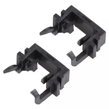 2 шт. H1 светодиодный головной светильник лампа держатель адаптер для Форд Фокус фиеста Мондео Автомобильный авто фара дальнего света светильник для штатива с креплением в разъем