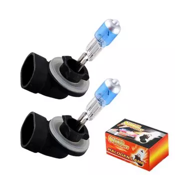 2 шт. H27 881 894 Супер яркая белая противотуманная галогенная лампа высокой мощности 27 Вт Автомобильные фары DRL Дневные ходовые огни желтый янтарь 12 В