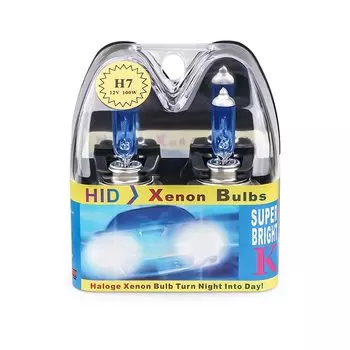 2 шт. H7 6000k галогенная лампа супер яркая белая 12 В автомобильная лампа для фар h7 55 Вт 100 Вт галогенная лампа автомобильные фары сменная лампа
