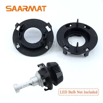 2 шт. H7 для светодиодных ламп, держатель фары, адаптер света, цоколь лампы для KIA K6 2016/Hyundai/Tucson