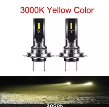 2 шт. H7 H4 H11 H3 H1 H16 светодиодный автомобильных фар преобразования 12000LM 6000K 4300 К 12000 супер яркий светодиодный Авто Противотуманные фары лампы