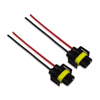 2 шт. H8 H9 H11 разъем для жгута проводов автомобиля адаптер кабельного штекера для противотуманных светильник р