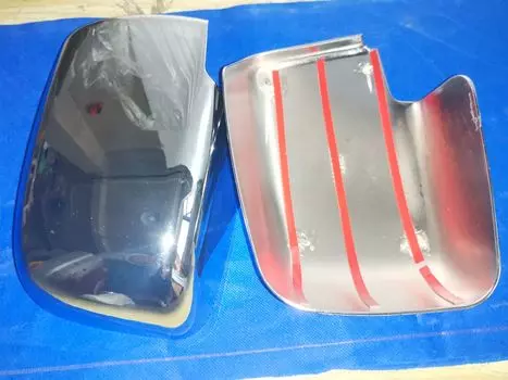 2 шт., хромированные накладки на боковые зеркала заднего вида для Nissan X-Trail