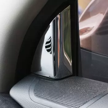 2 шт., хромированные наклейки на переднюю дверь автомобиля, для Kia Sportage 3 SL 2012 - 2016