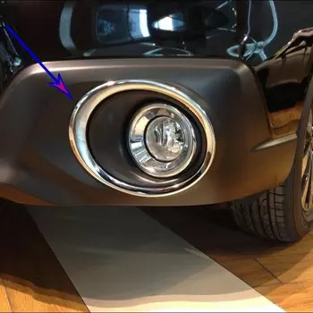 2 шт., хромированные передние противотуманные фасветильник для Subaru Outback 2015 2016