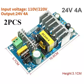 2 шт. Импульсный источник питания SUSWE 85-265В 24/36/48В 1-9А