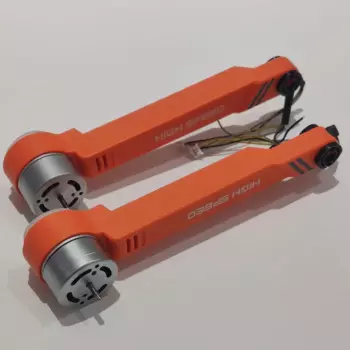 2 шт. JJRC X17 бесщеточный складной обход препятствий RC Квадрокоптер Дрон оригинальные двигатели аксессуары задний Мотор рычаг CD