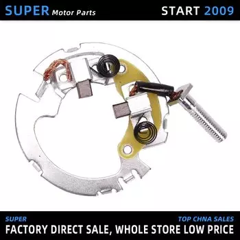 2 шт., карбоновые щетки для запуска мотоцикла Honda CB400 CB-1 1992 1993 1994 1995 1996 1997 1998