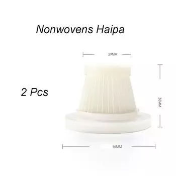 2 шт., картриджи для пылесоса с нетканым материалом