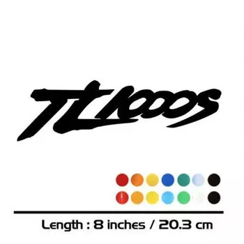 2 шт., колеса для мотоцикла, велосипеда, топливного бака, обтекатель, блокнот, багаж, шлем, мотоциклетные наклейки, наклейки для SUZUKI TL1000S