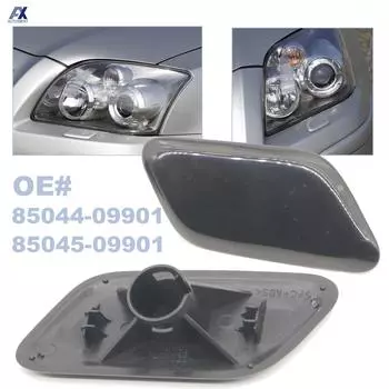 2 шт., колпачки для омывателя передних фар Toyota Avensis 2006 2007 2008 85045-09901