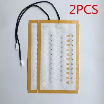 2 шт./компл., 12 В, универсальная грелка для автомобильных сидений, автомобильные чехлы для сидений с подогревом, коврик из сплава, проволока с подогревом, авто зимний обогреватель, коврик