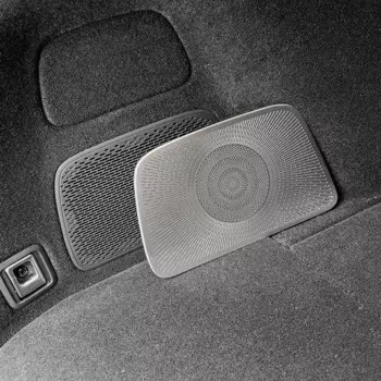 2 шт./компл., крышка динамика заднего багажника из нержавеющей стали для Zeekr 7X, аудиосигнал, накладка на рамку, наклейка, украшение автомобиля, аксессуары для интерьера автомобиля