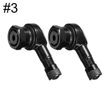 2 шт./компл. стержни клапанов мотоцикла, обод угла 90 градусов, клапан из алюминиевого сплава, колеса, бескамерные колпачки клапанов для деталей обода колеса