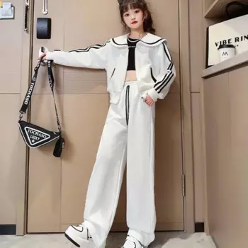 2 шт./комплект, Детские хлопковые брюки и пальто