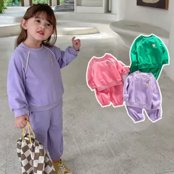 2 шт./комплект, детский спортивный костюм из свитшота и брюк