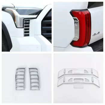 2 шт./комплект, накладки на передний бампер и вентиляционное отверстие для Toyota Tundra 2022 2023