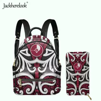 2 шт./комплект, женский рюкзак и кошелек