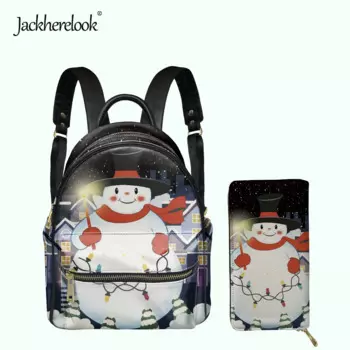 2 шт./комплект, женский рюкзак и кошелек из ПУ кожи