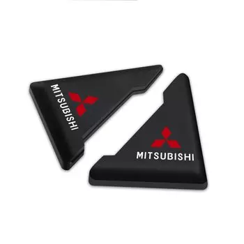 2 шт. края двери автомобиля, защита от столкновений, угловые аксессуары для MITSUBISHI Ralliart Lancer Asx Outlander Mirage Pajero Sport