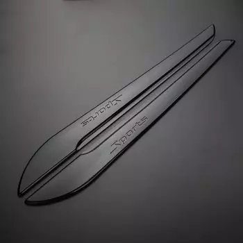 2 шт., кузов двери автомобиля, передние и задние бамперы, защита, угловая защита, наклейки, защита от царапин, защита от столкновений, наклейки, автомобильные аксессуары