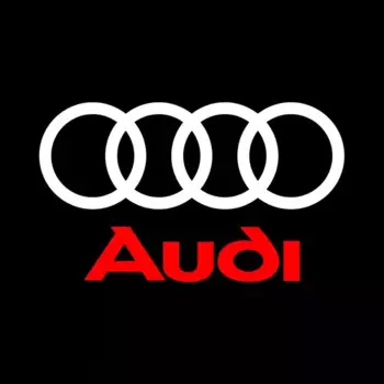 2 шт. лампа с логотипом автомобиля, лампа приветствия, авто эмблема, проекция для Audi Sline A3 A4 A6 A5 Q5 A1 Q7 Q3 Q2 Q8 A7 A8 TT S1 SQ5 RSQ3 RSQ8