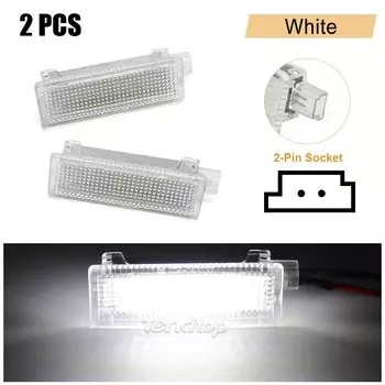 2 шт., лампы для подсветки салона автомобиля BMW E90 E91 E92 E60 E65 F10 F20 E87 X5 E70 X3 E83