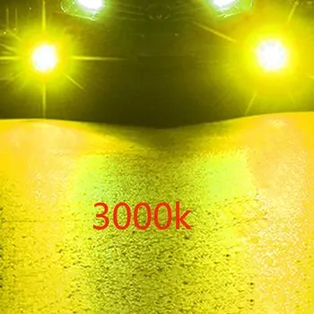 2 шт. лазерные линзы H7 H11 светодиодные противотуманные фары H8 H9 9005 HB3 9006 HB4 CSP 8000K 6000K 3000K автомобильные турбо-фара противотуманные фары 12 В