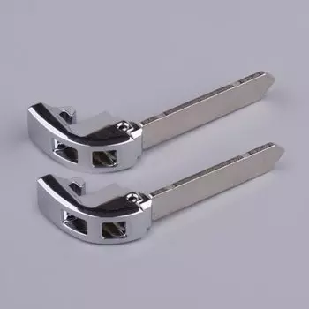 2 шт., лезвие для экстренного ключа для Honda неразрезанная вставка Civic Accord 2023 2022, серебро