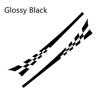 2 шт./лот 220x25 см, автомобильные двусторонние наклейки «сделай сам», гоночные полосы, камуфляжные товары, автомобильная пленка, виниловая пленка, автомобильные аксессуары