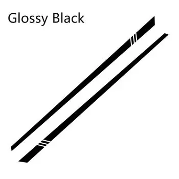 2 шт./лот, 220x8 см, полосатый стиль, боковые полосы, наклейки на оба кузов автомобиля, наклейка, автомобильная пленка, виниловая пленка, автомобильные товары, автомобильные аксессуары