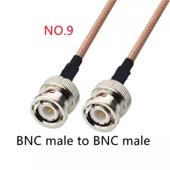 2 шт./лот 30 см RG316 кабель BNC штекер-SMA/BNC колено/прямой Разъем косичка RF штекер-гнездо