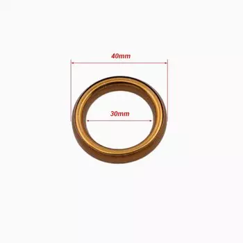 2 шт./лот, глушитель для мотоцикла, Прокладка выхлопной трубы для 50cc 60cc 80cc 100cc 125cc 150cc мотоцикла, скутера, подземного велосипеда, квадроцикла