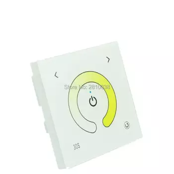 2 шт./Лот, контроллер светодиодов CCT, 12-24 В постоянного тока, сенсорный контроллер температуры цвета, контроллер светодиодов CCT для затемнения света