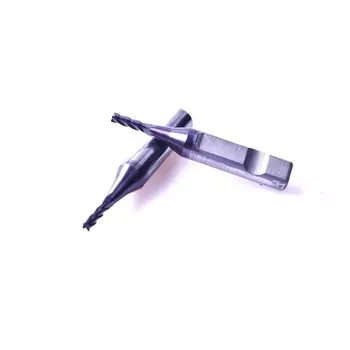 2 шт./лот Вольфрамовая сталь 4 зубца Карбид 2,0 мм Концевая фреза сверло для V8/X6 ключевых режущих машин