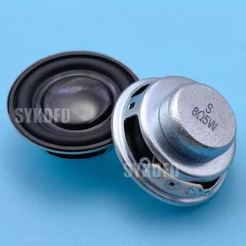 2 шт., мини-рог, динамики для ноутбука, 8/4 Ом, 5 Вт, громкоговоритель для модификации домашнего кинотеатра «сделай сам»