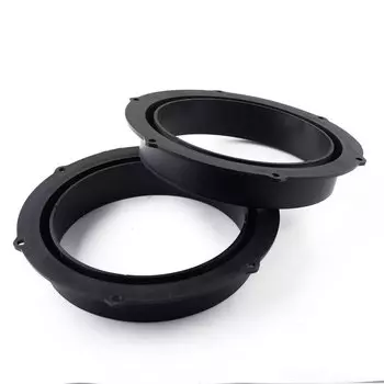 2 шт., Монтажное кольцо для динамика 6,5 дюйма, подходит для Audi VW Magotan Tiguan Passat B7 Phaeton Sagitar CC Touareg