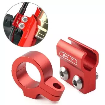 2 шт. мотоциклетный хомут передней тормозной магистрали с ЧПУ для Honda CR80R CR250R CR125R 1996-2002 CR85R 03-07 CRF150R 2007-2020