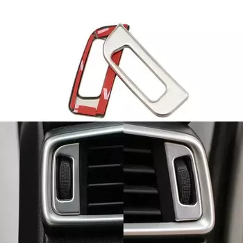 2 шт., накладки на вентиляционное отверстие для Nissan Qashqai J11 Dualis 2 2015-2021 X-trail T32 2014-2019