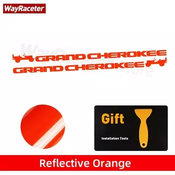 2 шт., наклейки на дверь и боковой корпус для Jeep Grand Cherokee WK2 WK WJ WL 1941